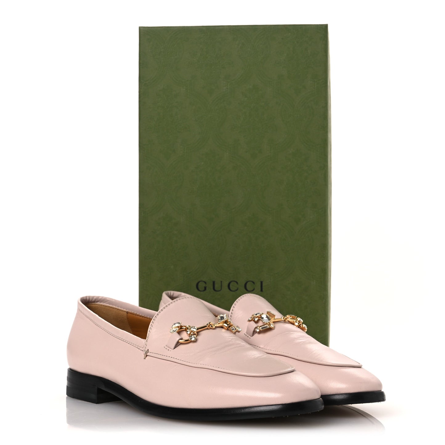 Malaga Kid Crystal Horsebit Womens Jordaan Loafers 37 Pink Hibiscus