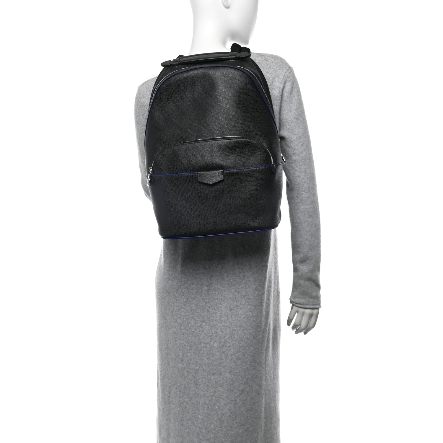 Louis Vuitton Taiga Anton Backpack Black 2 of 11