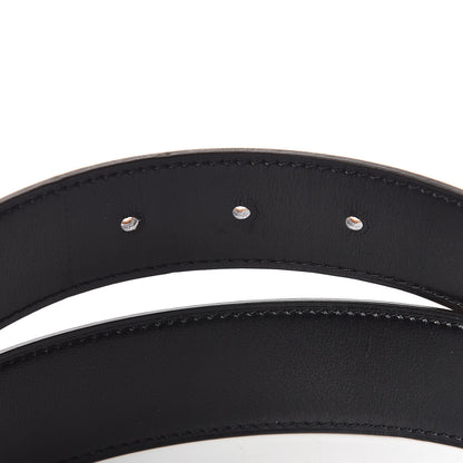 Hermes Box Togo 32mm H Belt 85 Black Gold 5 of 7