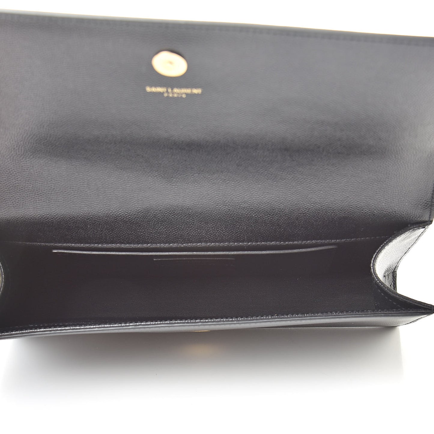 Grain De Poudre Monogram Cassandre Clutch Black