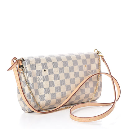Louis Vuitton Damier Azur Favorite MM 3 of 10