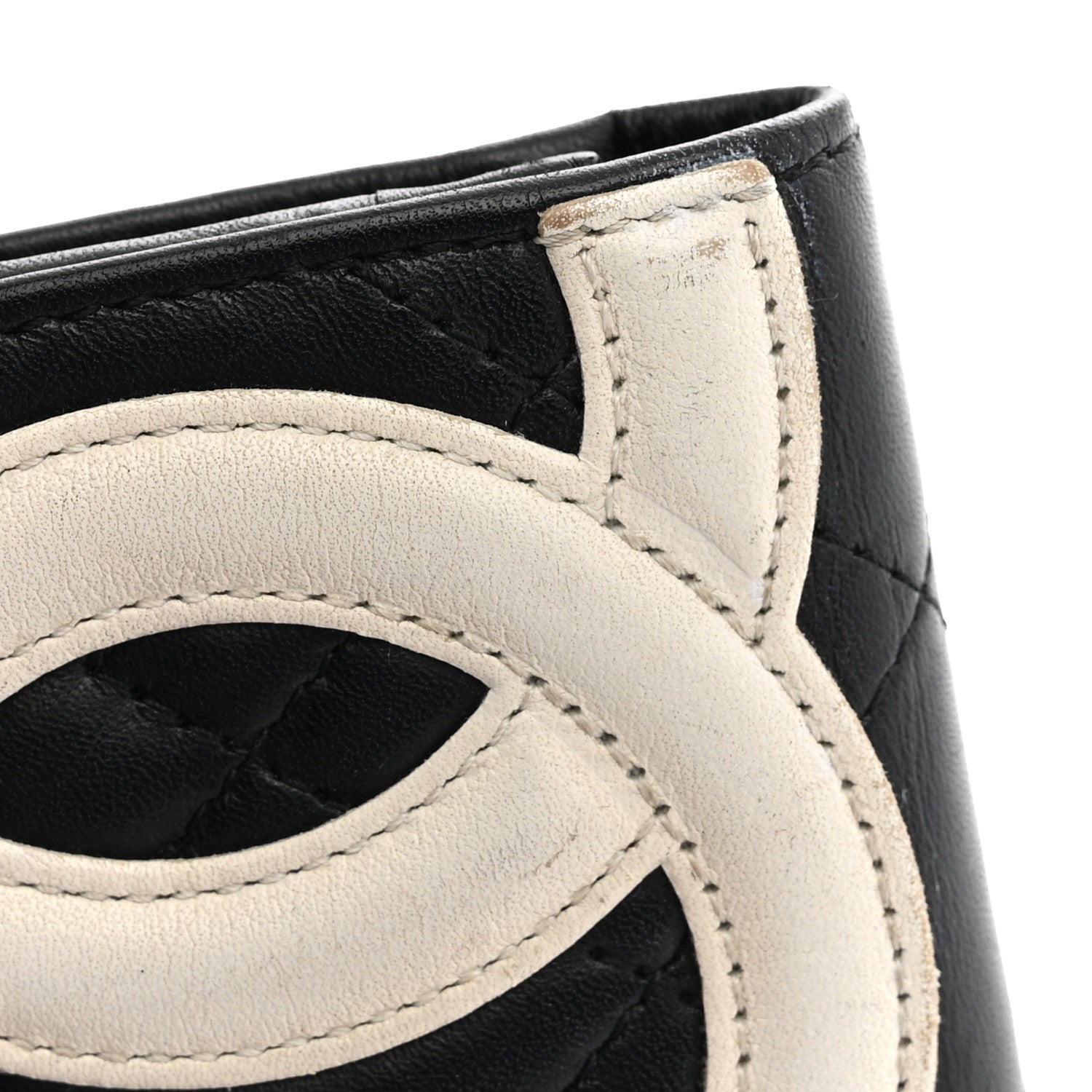Chanel Calfskin Quilted Cambon Flap Wallet Black 9 of 9