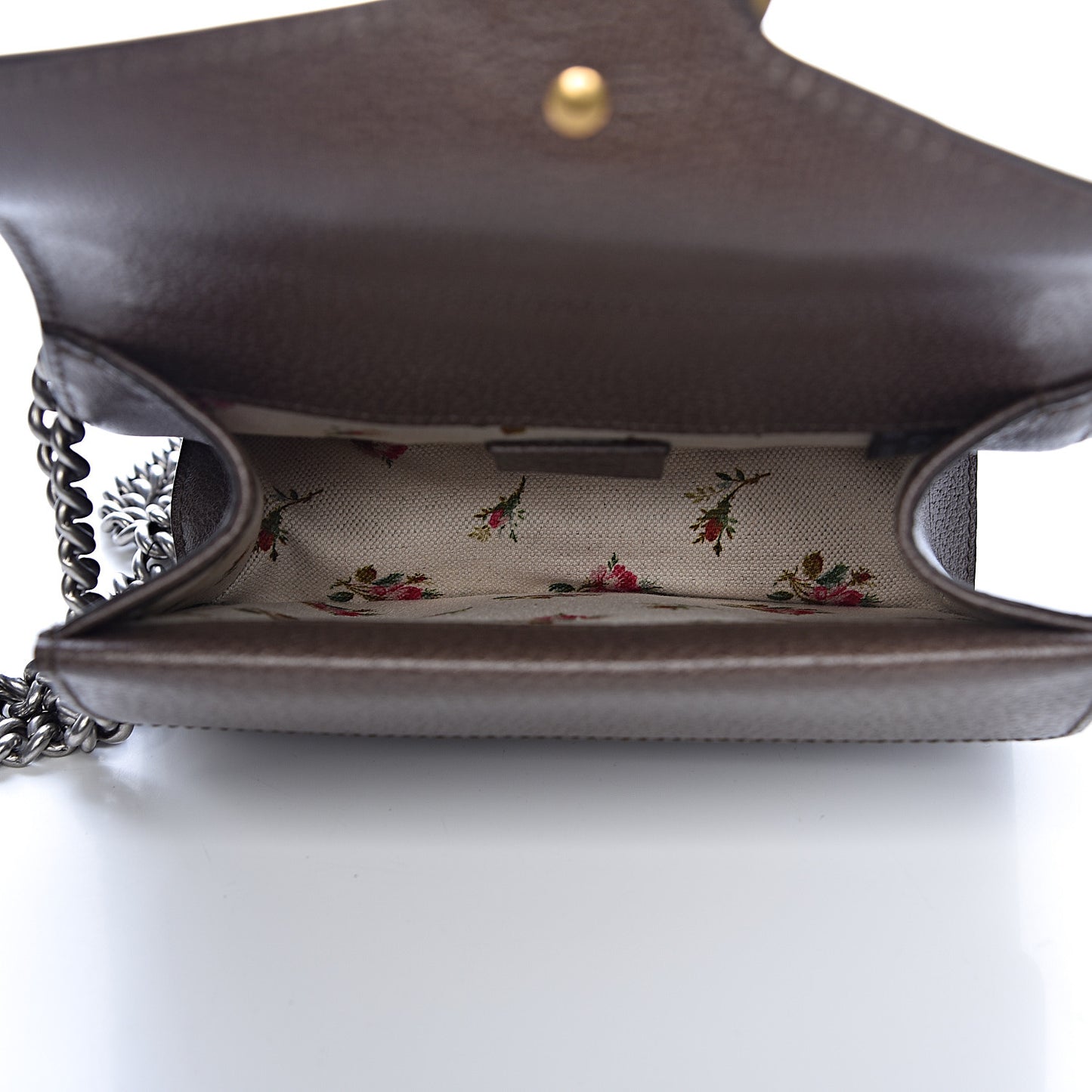 Textured Calfskin Web Mini Dionysus Shoulder Bag New Acero
