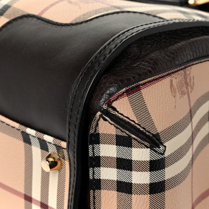 Burberry Haymarket Check Small Gladstone Chocolate 12 of 16