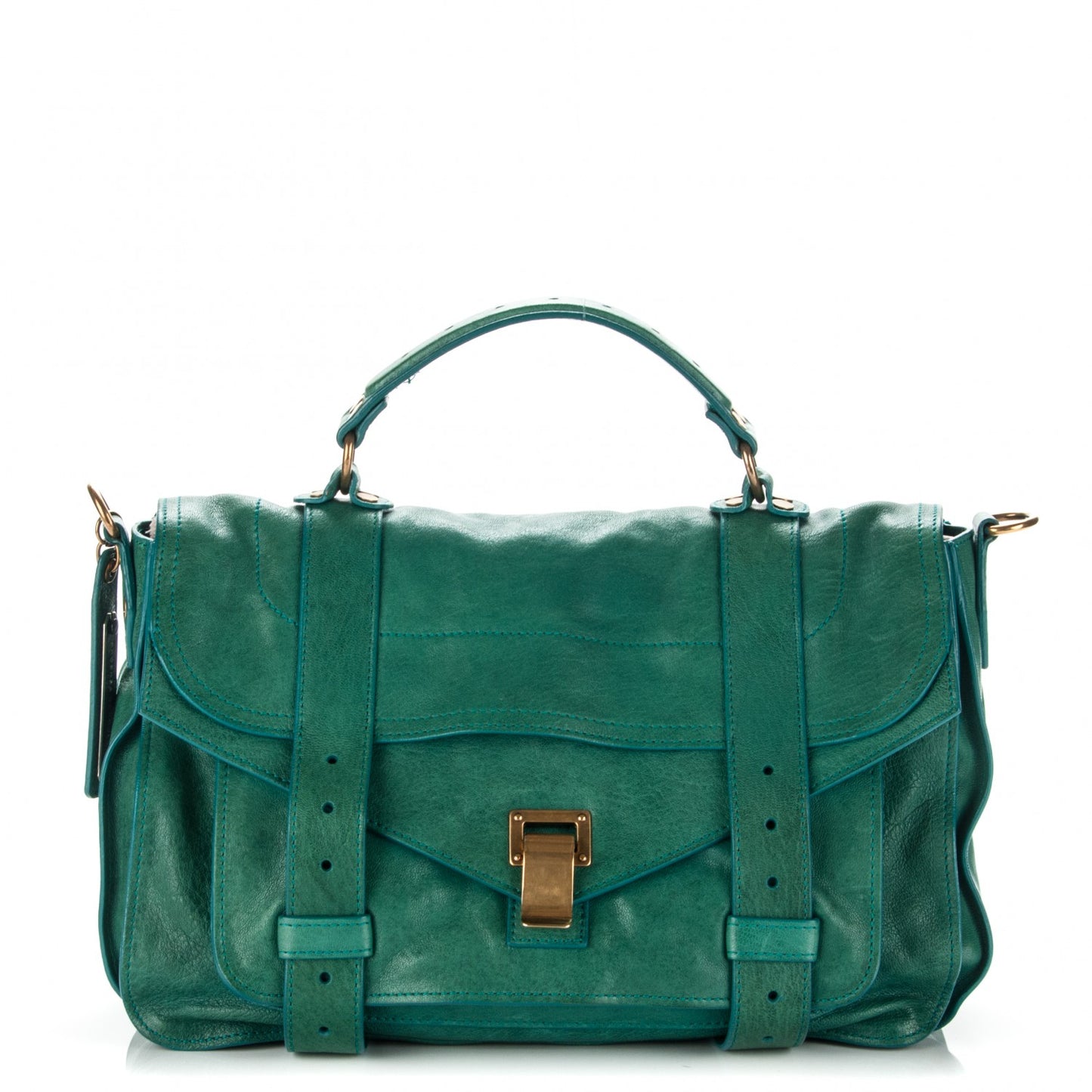 Lambskin Medium PS1 Satchel Teal