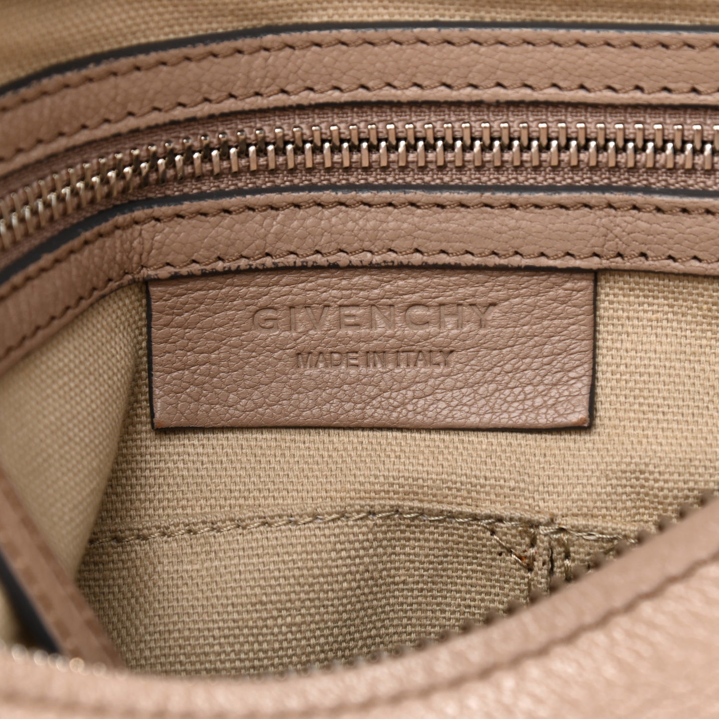 Sugar Goatskin Large Pandora Beige