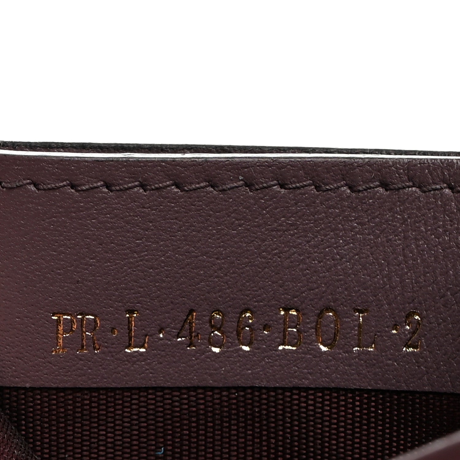 Valentino Garavani Vitello Rockstud Card Holder Dark Mauve 7 of 9