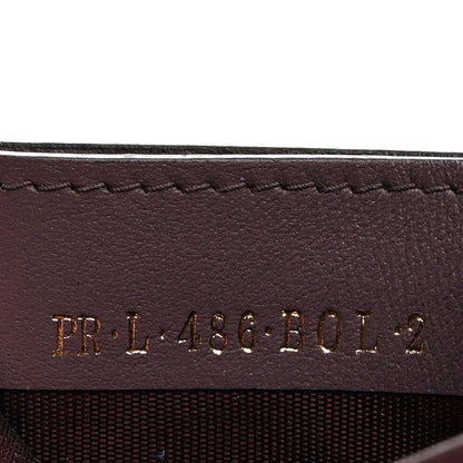 Valentino Garavani Vitello Rockstud Card Holder Dark Mauve 7 of 9