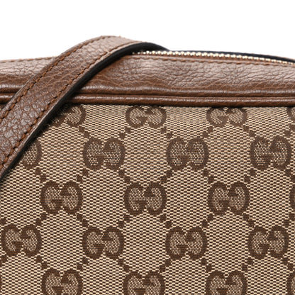 Gucci Monogram Mini Bree Messenger Bag Beige Tabacco 8 of 11