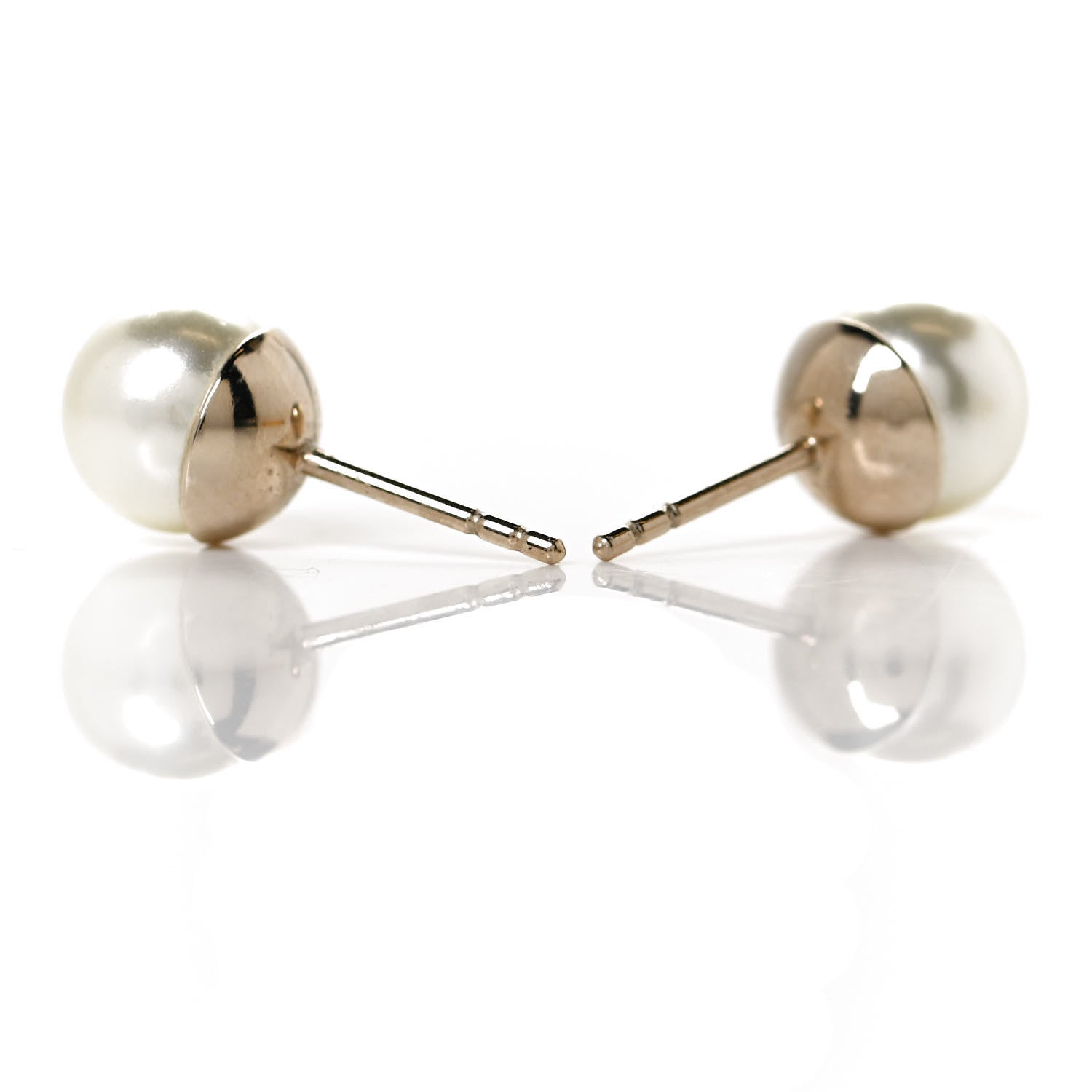 Christian Dior Pearl Mise En Dior Tribal Earrings Gold 4 of 4