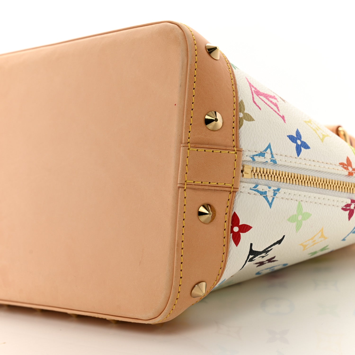 Louis Vuitton Monogram Multicolor Alma White 9 of 11