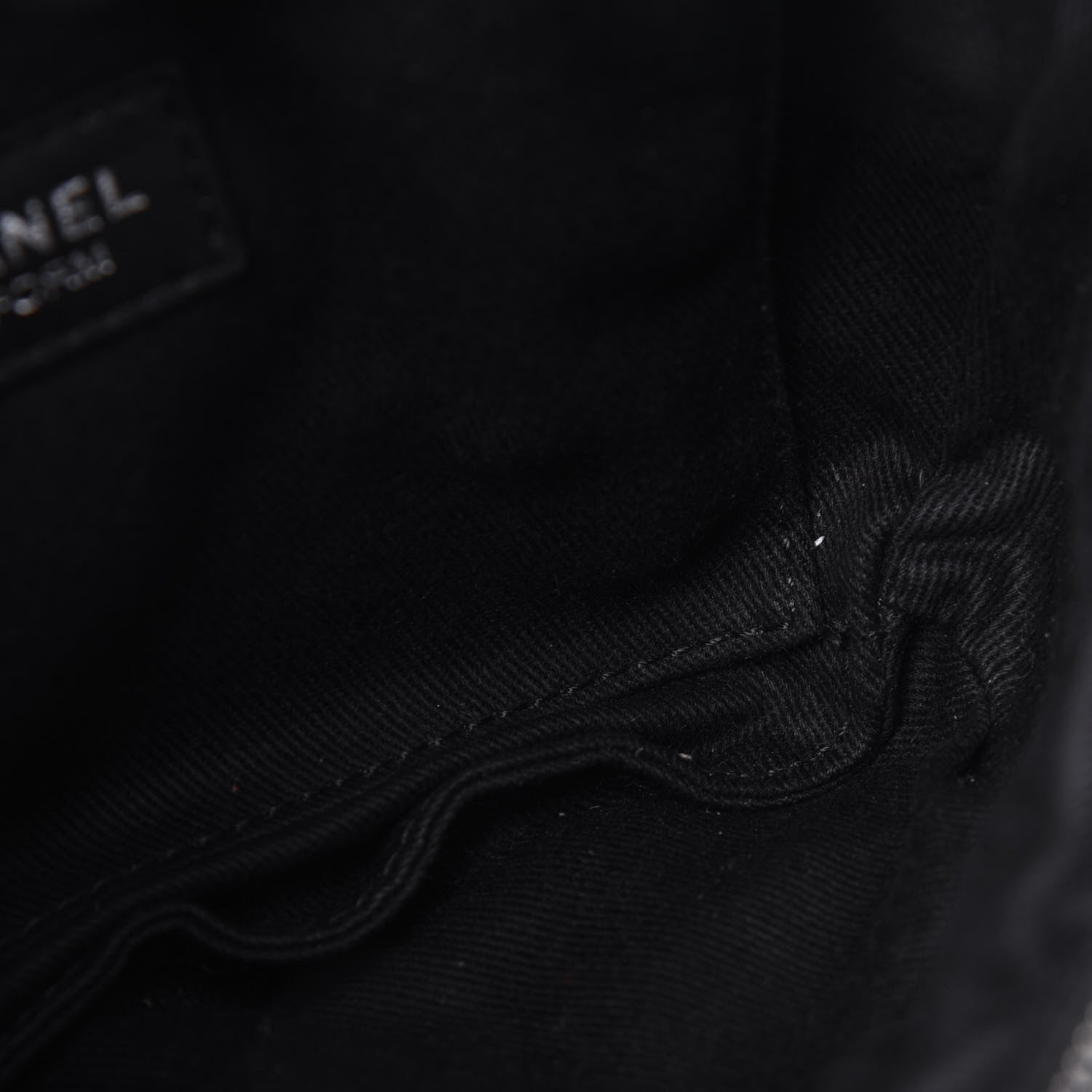 Chanel Grained Calfskin Quilted Waist Belt Bag Black 9 of 14