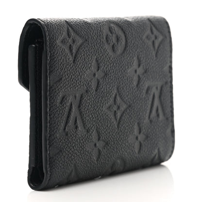 Louis Vuitton Empreinte Victorine Wallet Black 3 of 7