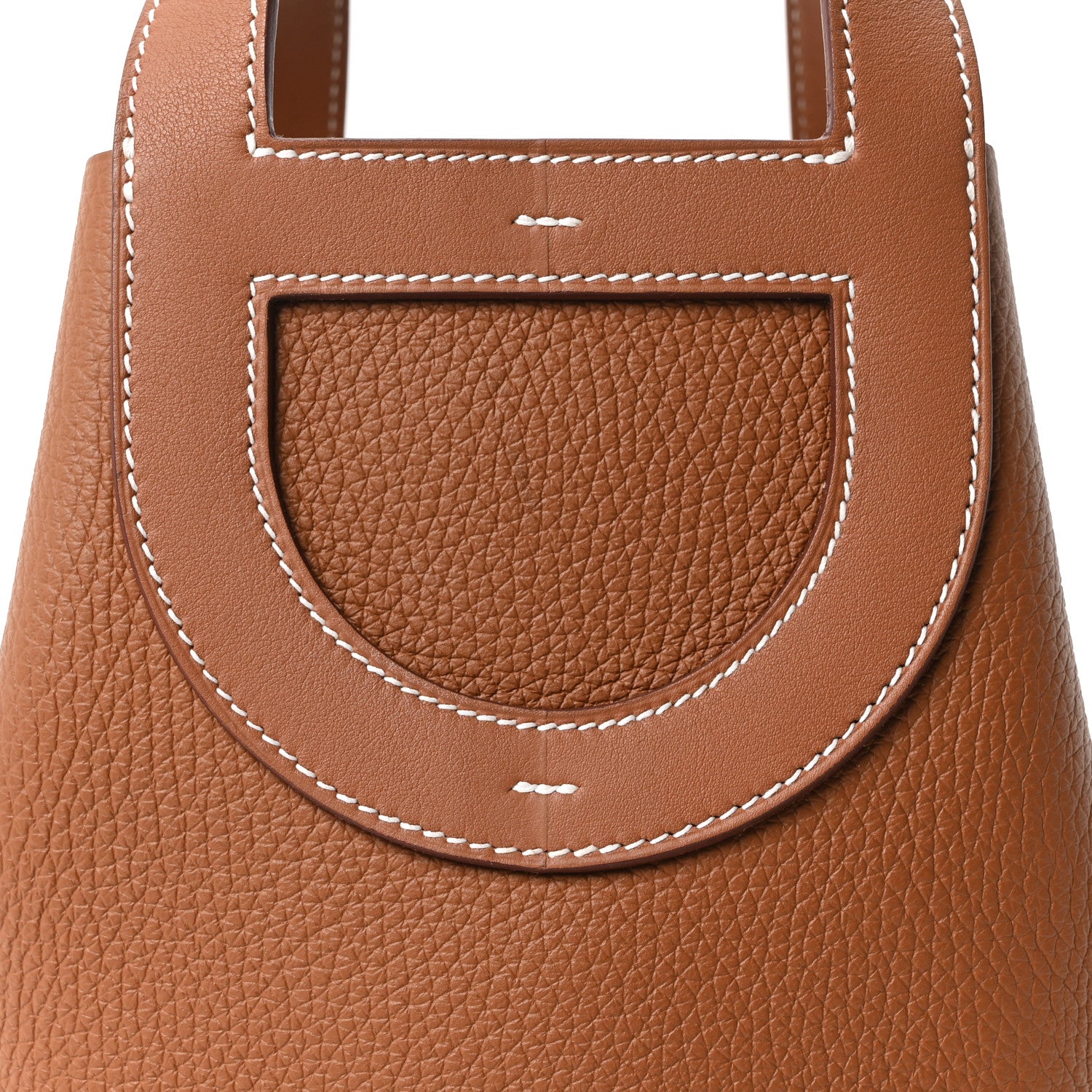Hermes Taurillon Clemence Swift In-The-Loop 18 Bag Gold 8 of 10