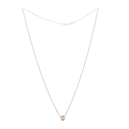 Tiffany 18K Rose Gold Atlas Open Pendant Necklace 4 of 6