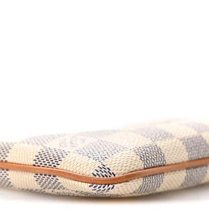 Louis Vuitton Damier Azur Pochette Milla MM 9 of 10