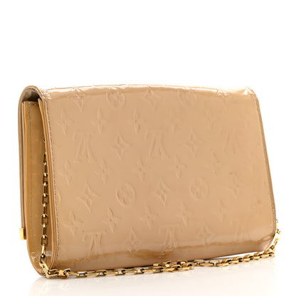 Louis Vuitton Vernis Ana Clutch Dune 3 of 12