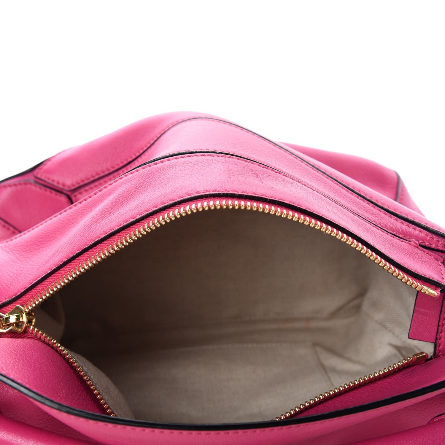 Loewe Classic Calfskin Small Puzzle Bag Fuchsia 5 of 10