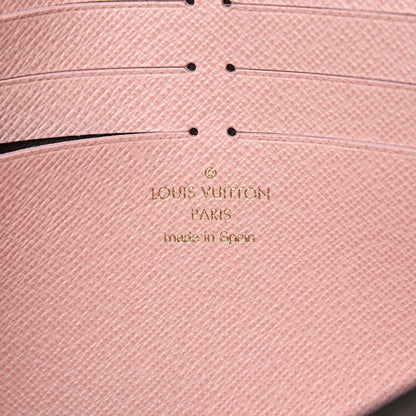 Louis Vuitton Monogram Jeanne Wallet Rose Ballerine 7 of 9
