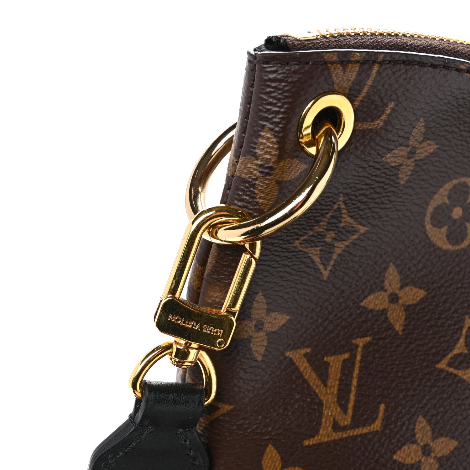 Louis Vuitton Monogram Odeon MM Black 10 of 11