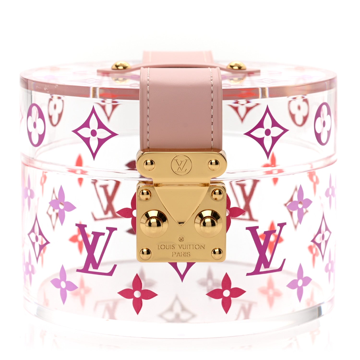 Louis Vuitton Transparent Plexiglass Box Scott Rose Ballerine 1 of 6