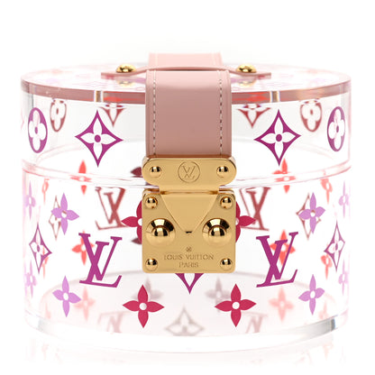 Louis Vuitton Transparent Plexiglass Box Scott Rose Ballerine 1 of 6