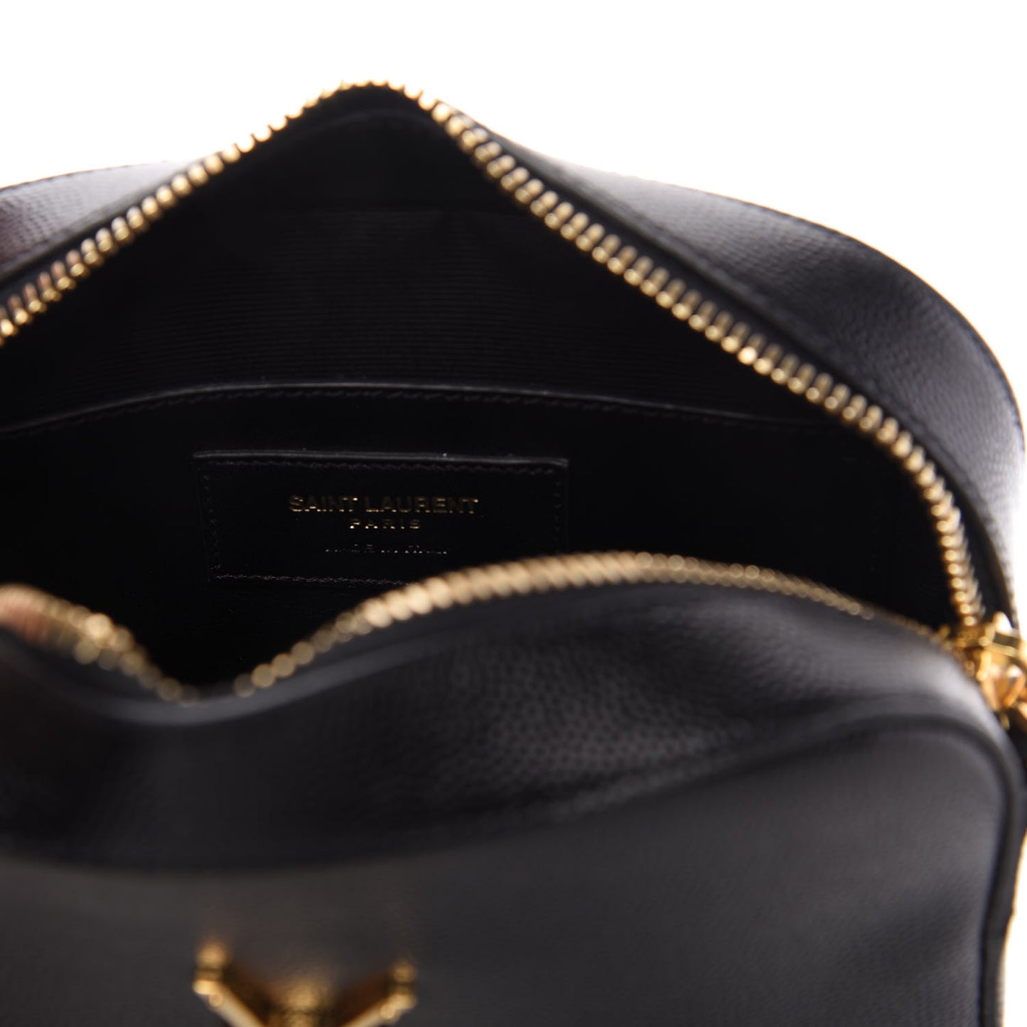 Grain De Poudre Small Classic Monogram Camera Bag Black