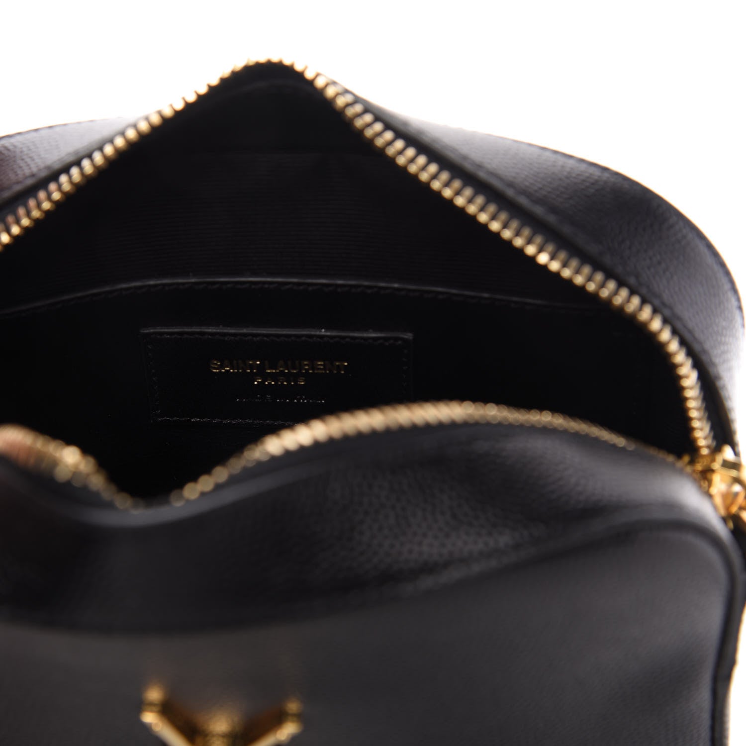 Saint Laurent Grain De Poudre Small Classic Monogram Camera Bag Black 8 of 9