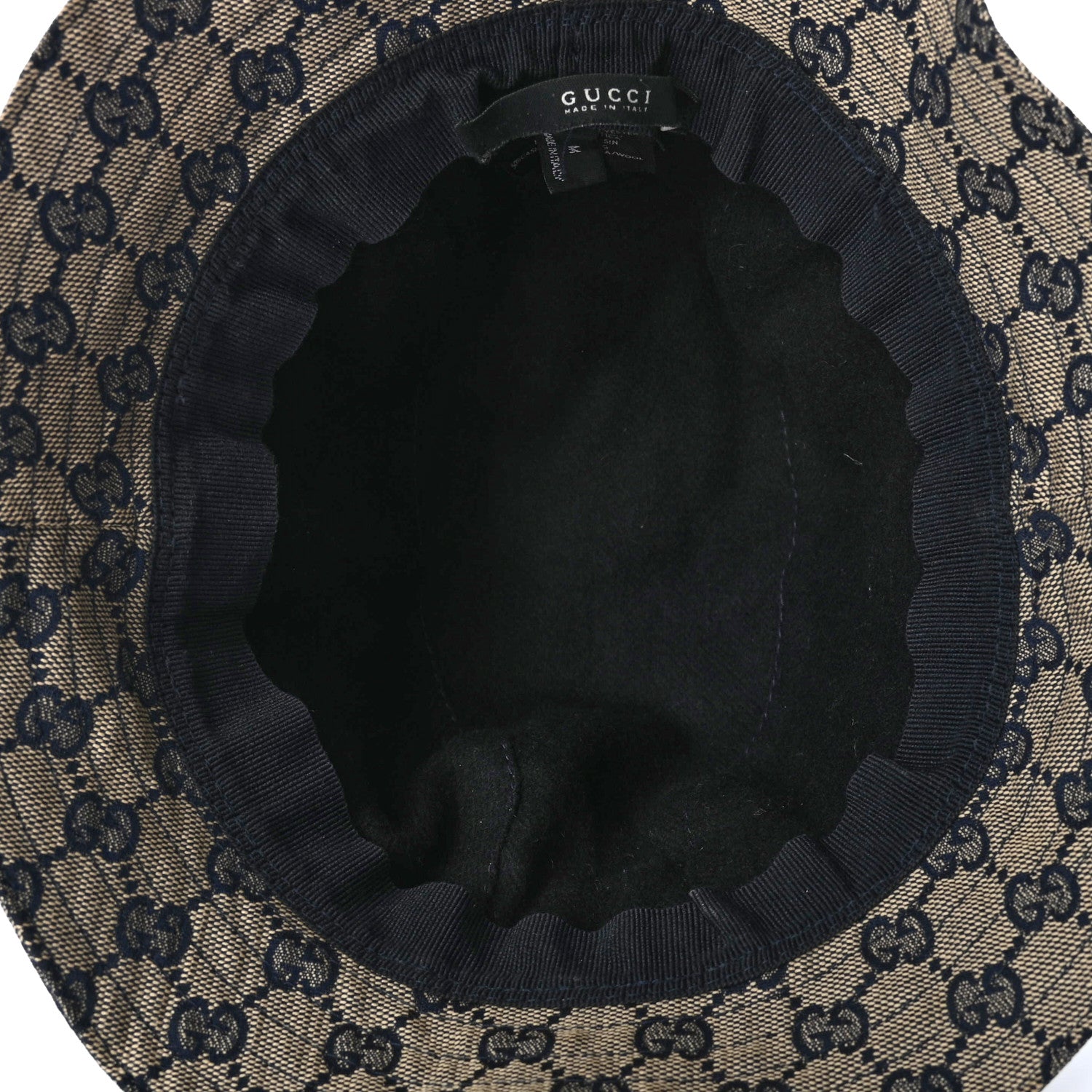 Gucci Monogram Web Bucket Hat M Blue 7 of 8