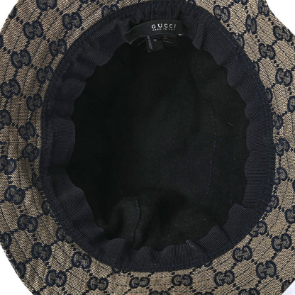 Gucci Monogram Web Bucket Hat M Blue 7 of 8