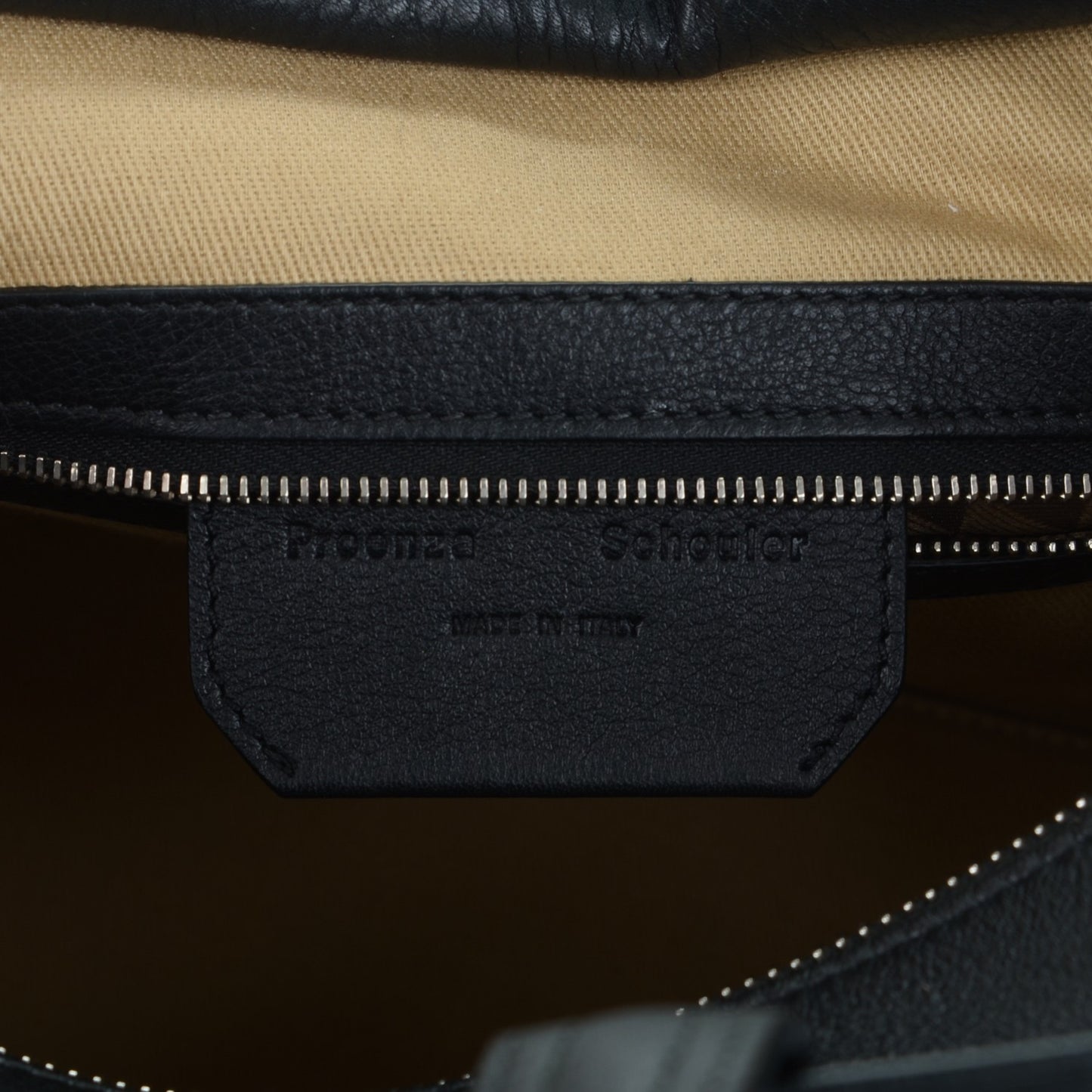 Calfskin Small PS11 Tote Black