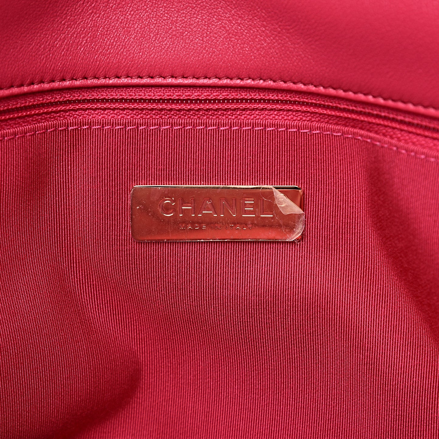 Goatskin Quilted Maxi 19 Flap Pink