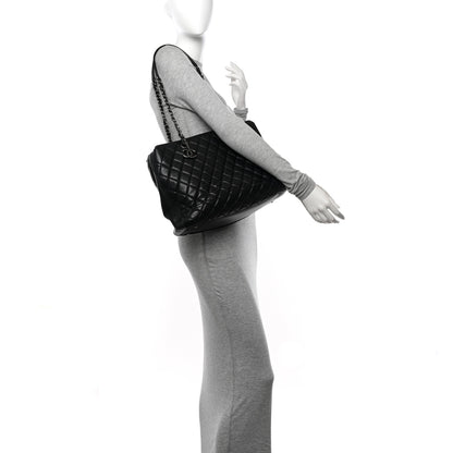 Chanel Caviar Quilted City Shopping Tote Black 2 of 14