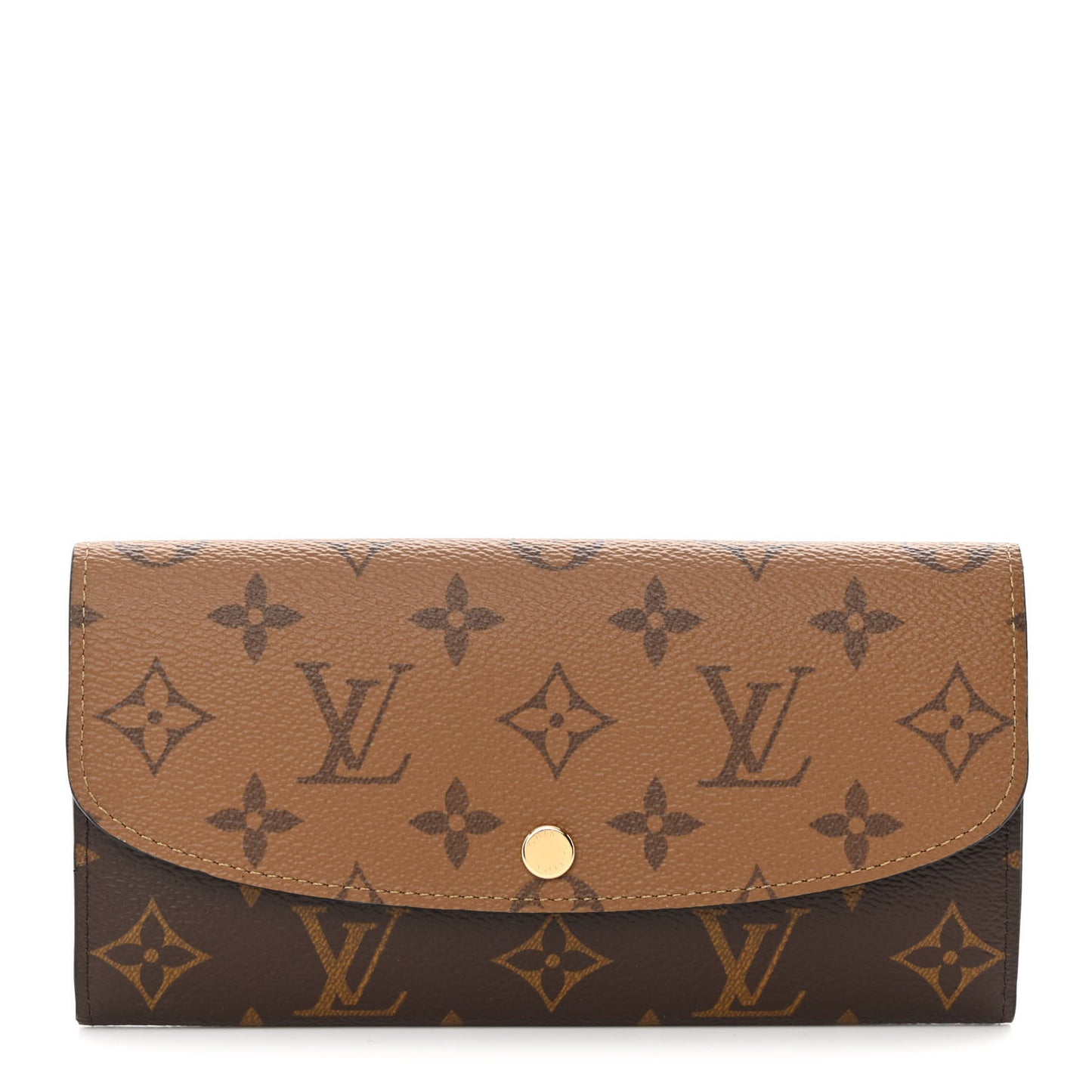 LOUIS VUITTON Reverse Monogram Emilie Wallet