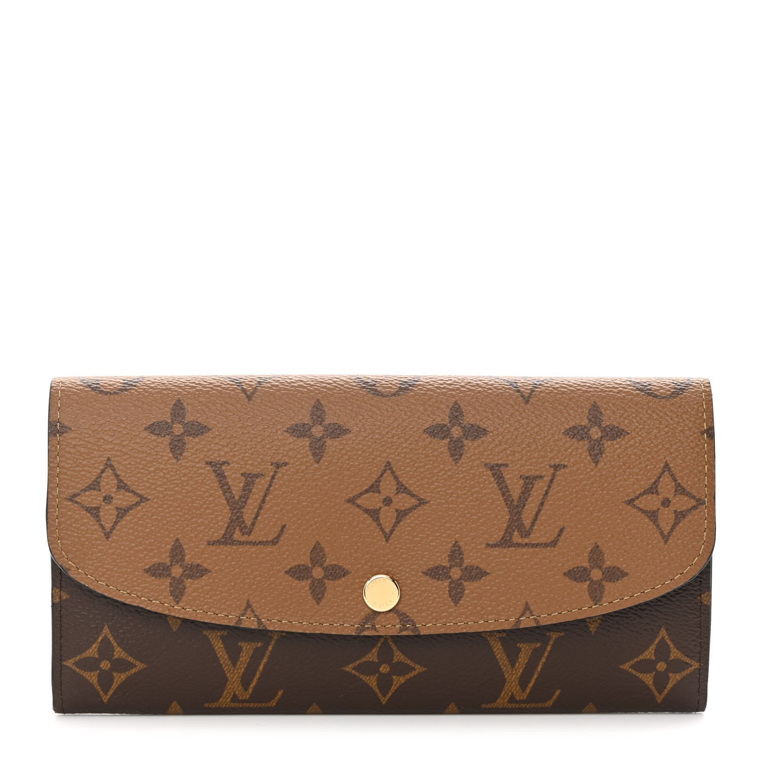 Louis Vuitton LOUIS VUITTON Reverse Monogram Emilie Wallet 1 of 7