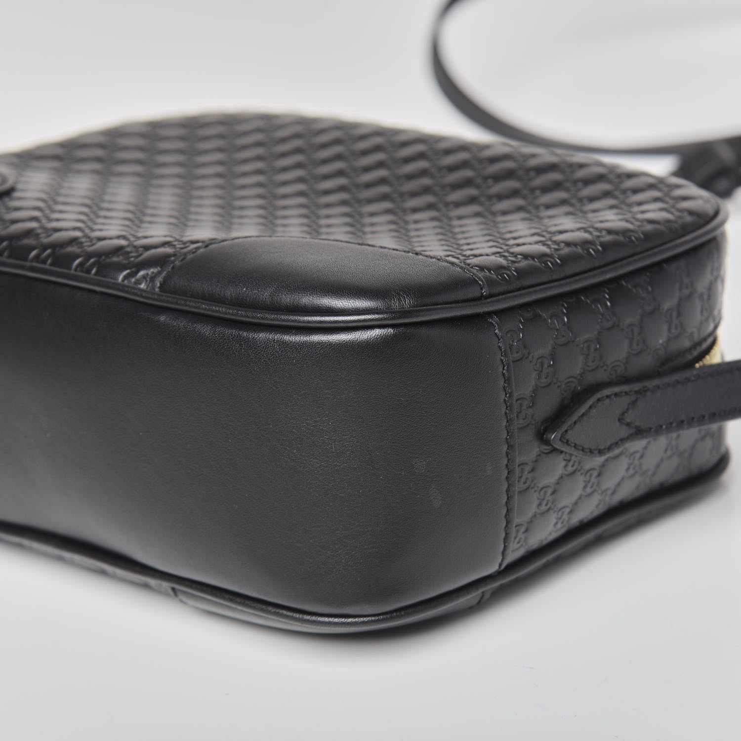 Gucci Microguccissima Mini Bree Messenger Bag Black 15 of 18