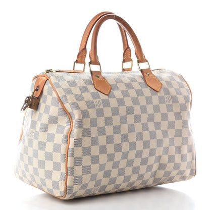 Louis Vuitton Damier Azur Speedy 30 3 of 13