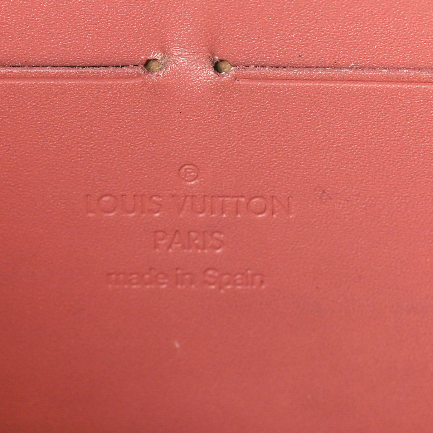 Louis Vuitton Vernis Ikat Zippy Wallet Rose Velours 6 of 9