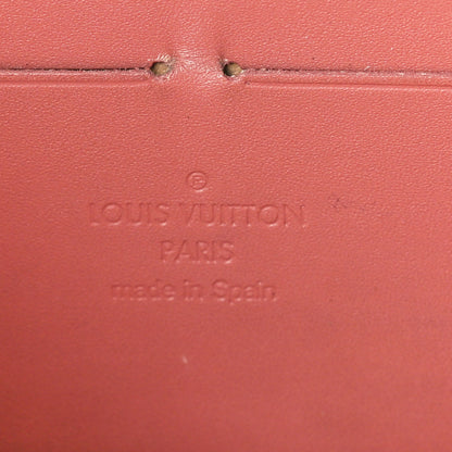 Louis Vuitton Vernis Ikat Zippy Wallet Rose Velours 6 of 9