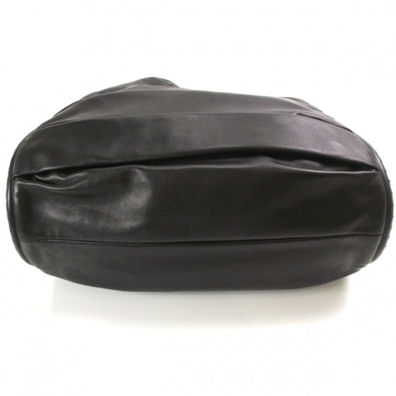 Christian Dior Lambskin Libertine Medium Hobo Black 4 of 9