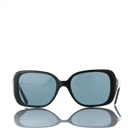 Chanel Enamel CC Sunglasses 5101 Black 2 of 9