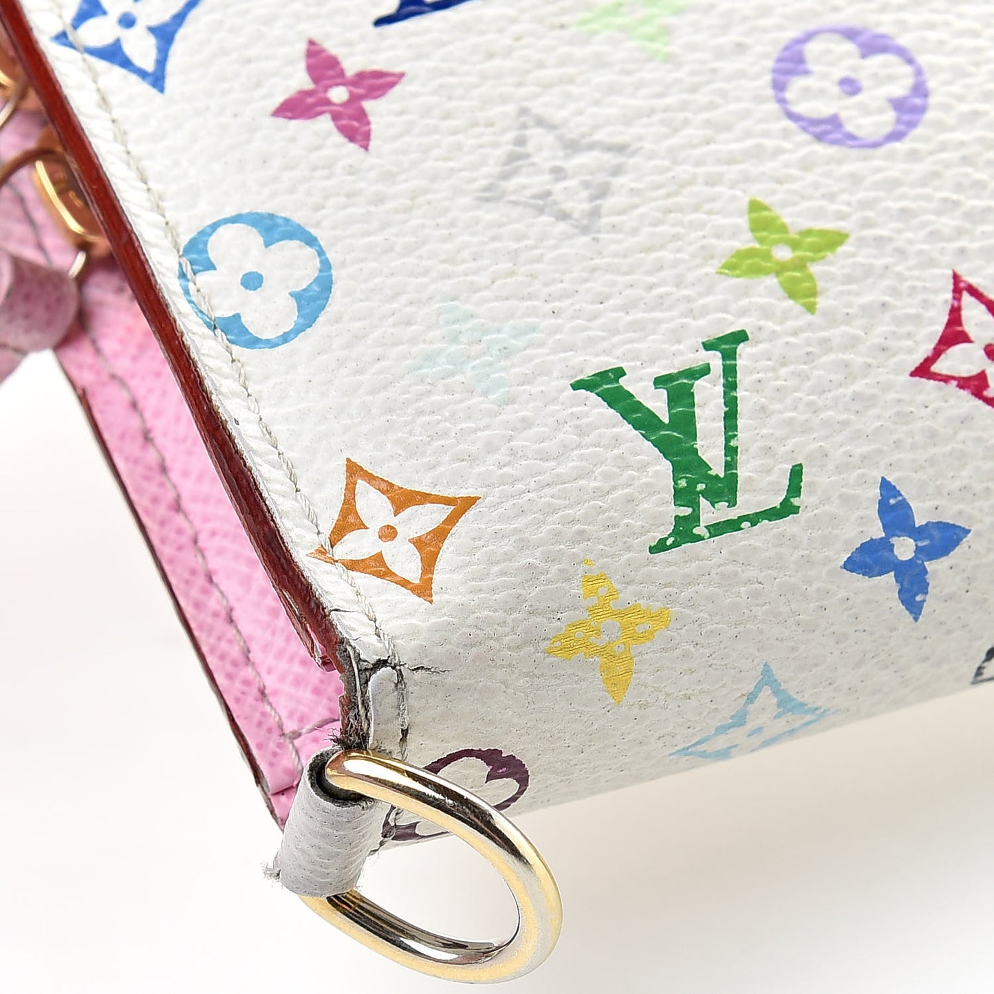 Monogram Multicolor Insolite Wallet White Litchi