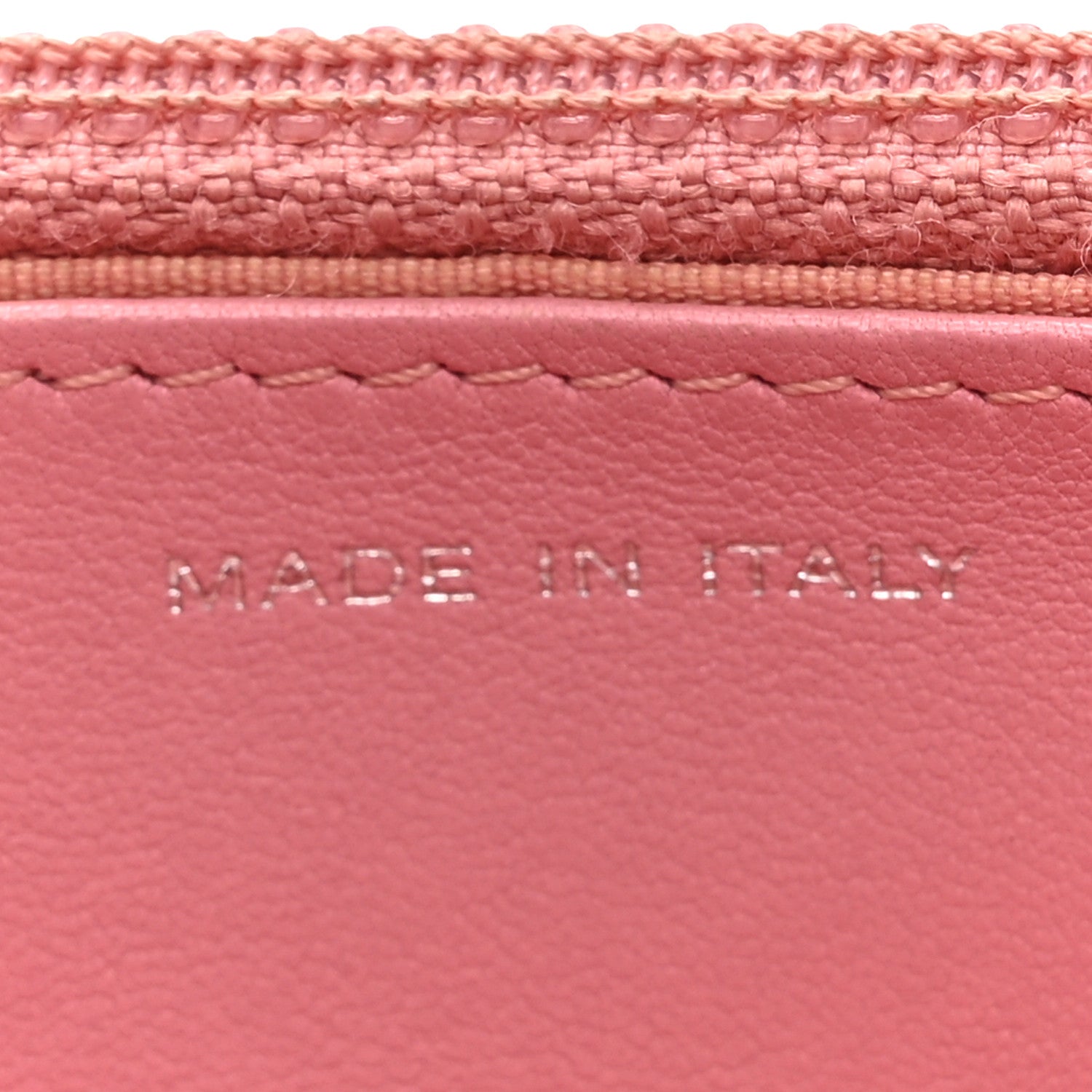 Chanel Lambskin Quilted CC Crossing Wallet On Chain WOC Pink 7 of 20