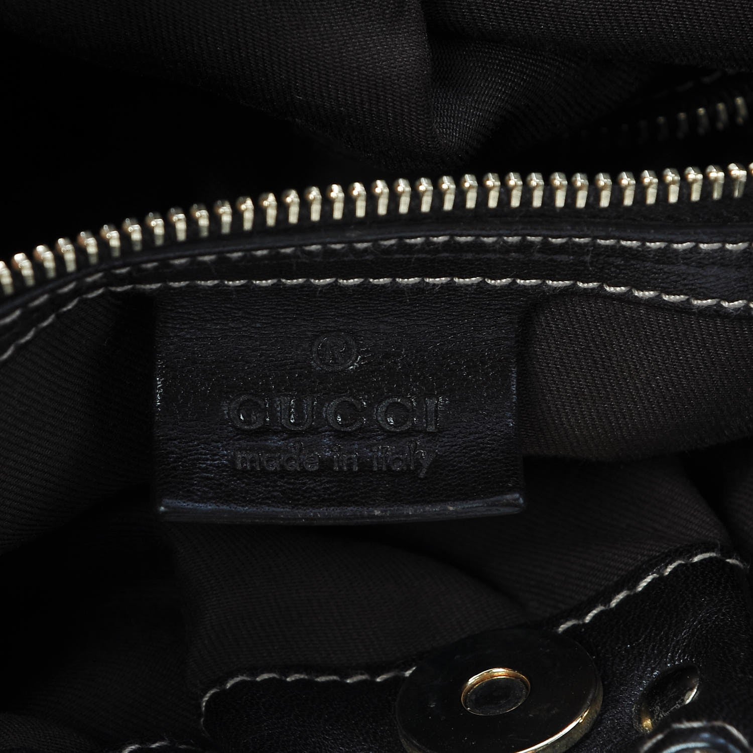 Gucci Monogram Studded Medium Pelham Tote Dark Brown 6 of 7
