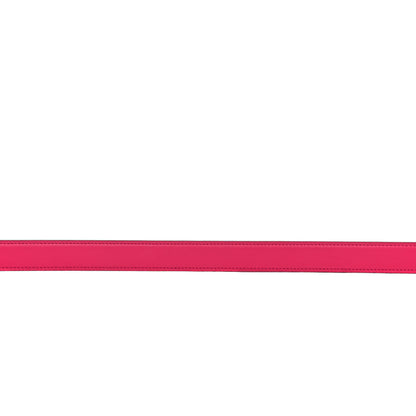 Hermes Epsom Swift 24mm Mors H Belt 85 Rouge H Rose Mexico 7 of 9