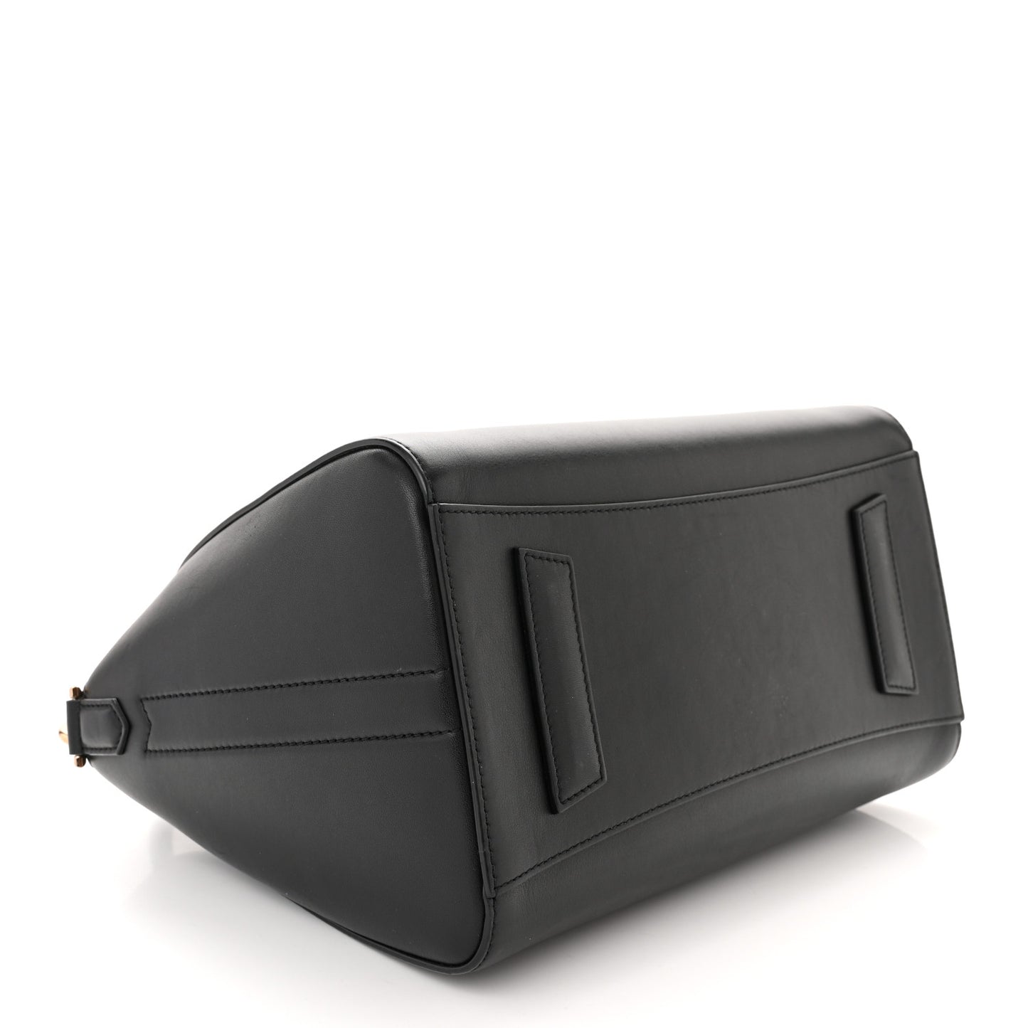Calfskin Signature Logo Small Antigona Black