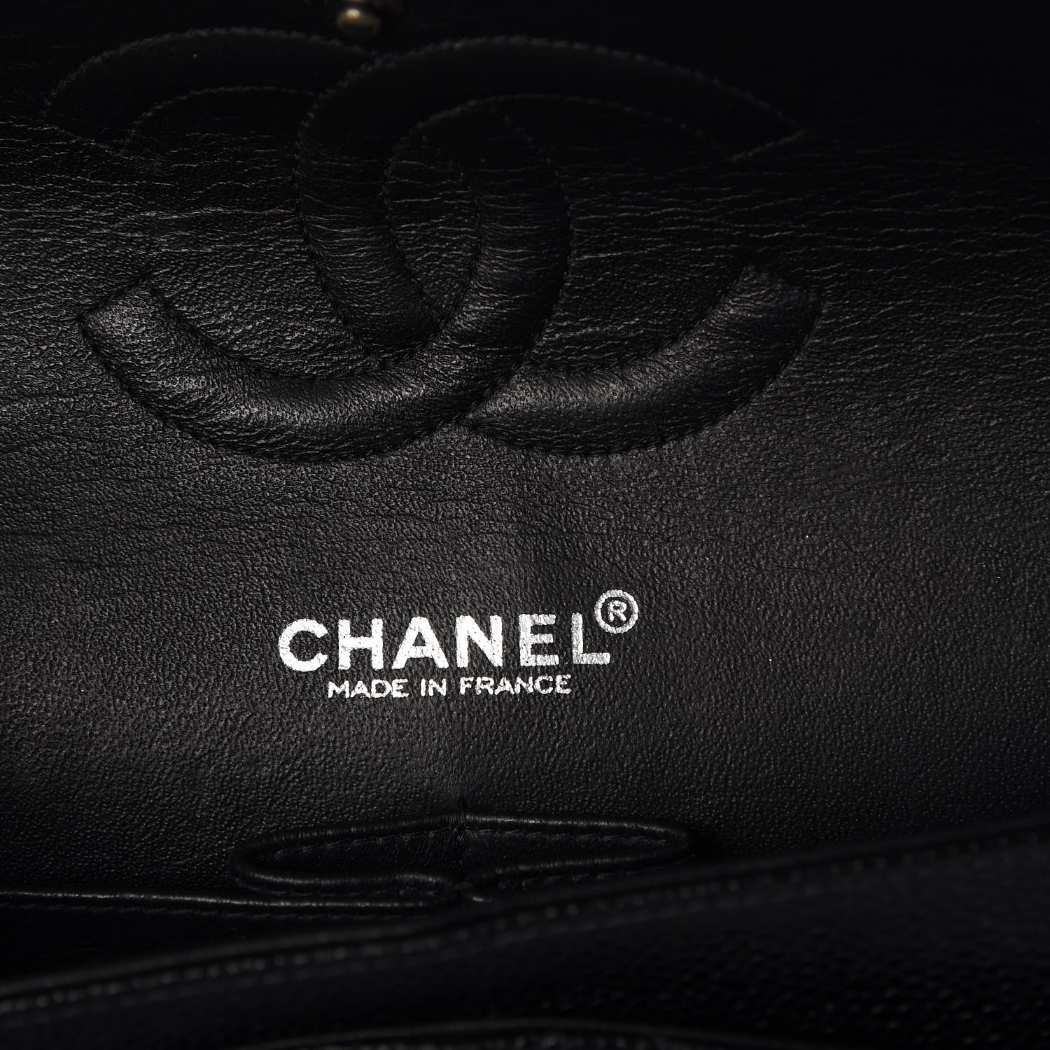 Chanel Caviar Quilted Medium Double Flap Black 6 of 8