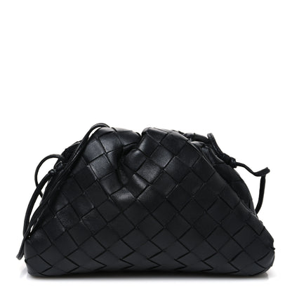 Bottega Veneta Nappa Intrecciato The Mini Pouch Black 1 of 11