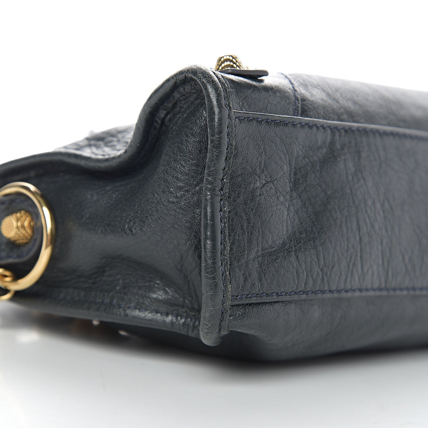 Balenciaga Agneau Giant 12 Gold Hardware Mini City Anthracite 7 of 8