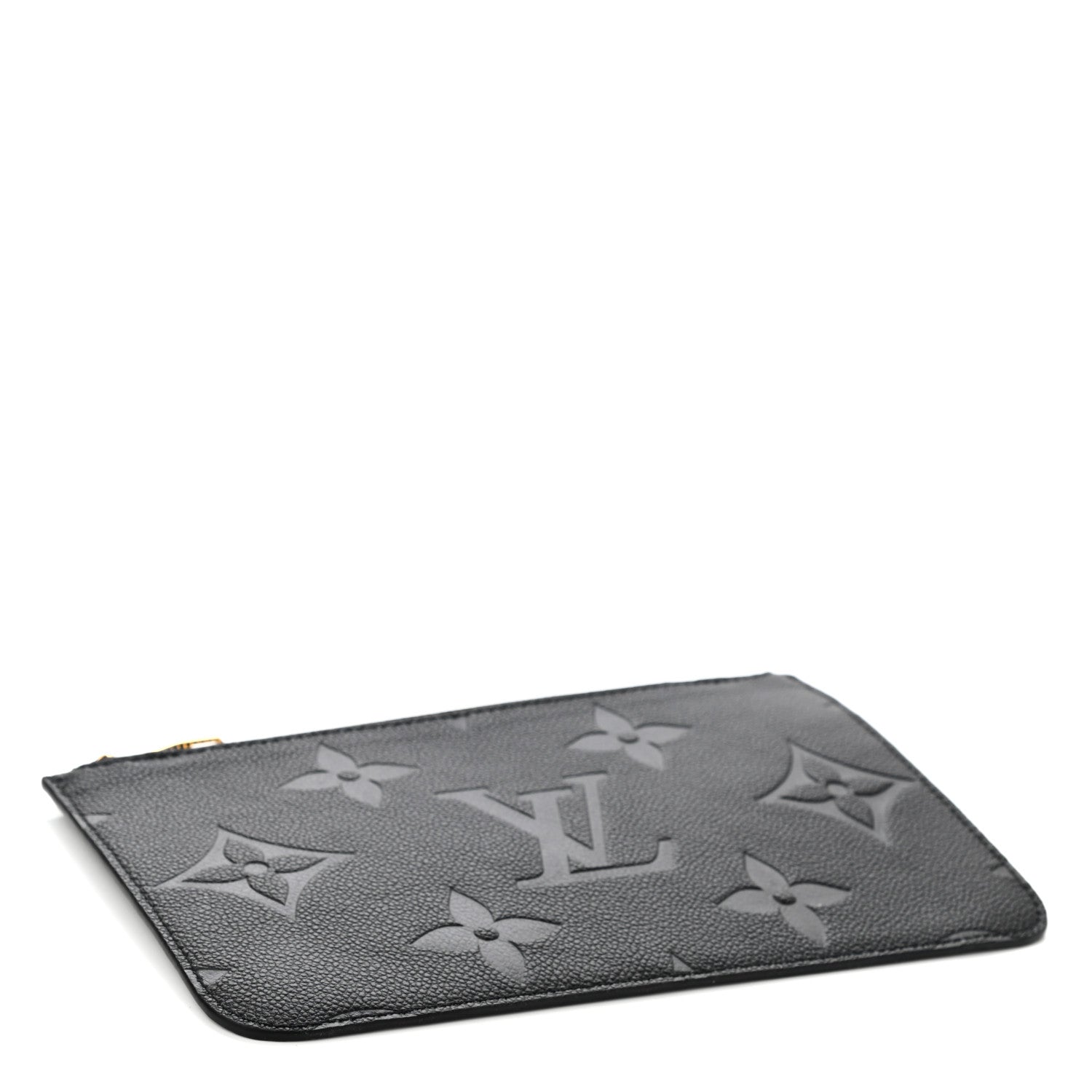 Louis Vuitton Empreinte Monogram Giant Neverfull MM Pochette Black 4 of 6